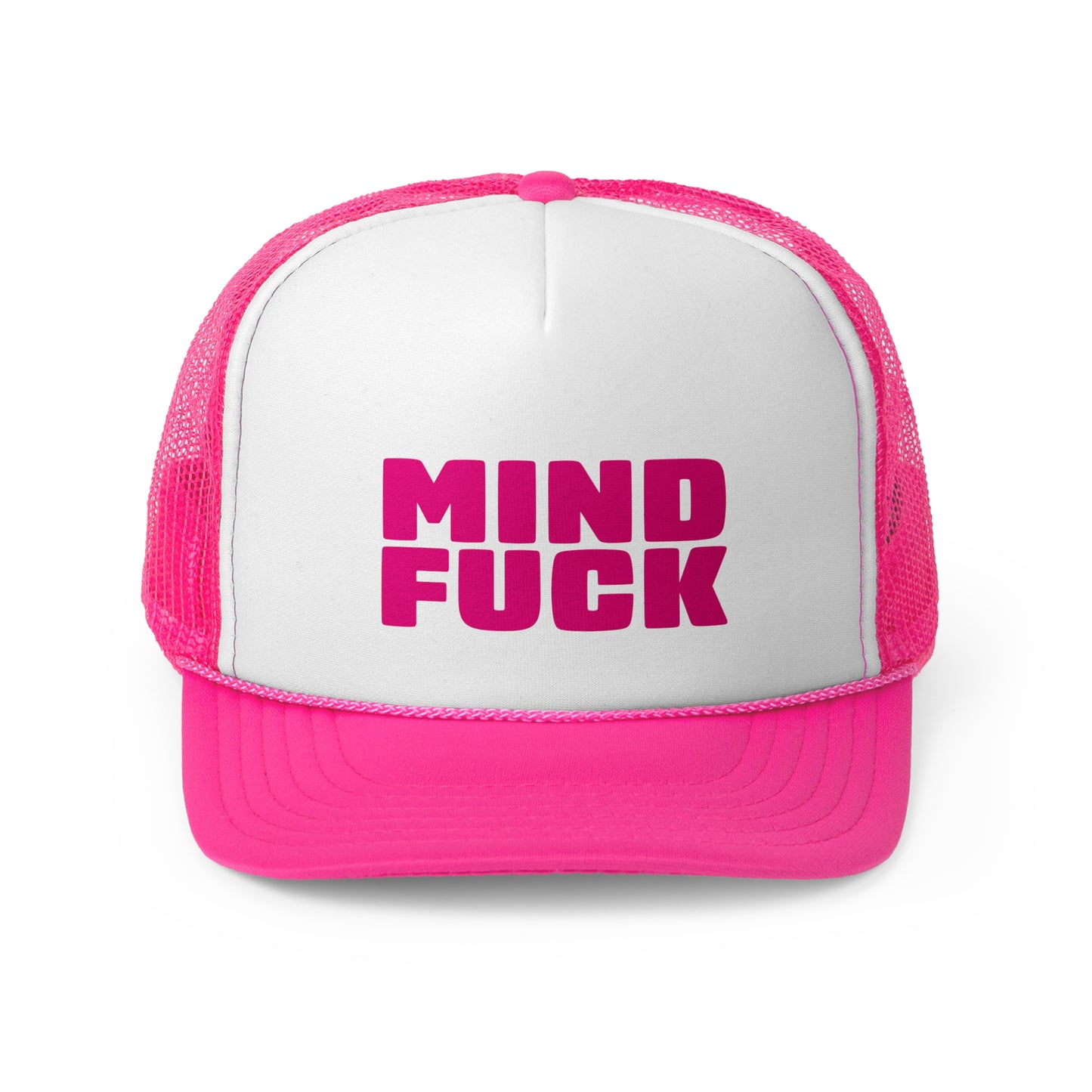 MINDFUCK Trucker Hat / Pink Logo