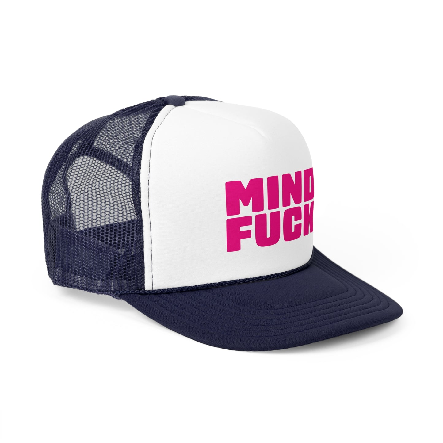 MINDFUCK Trucker Hat / Pink Logo