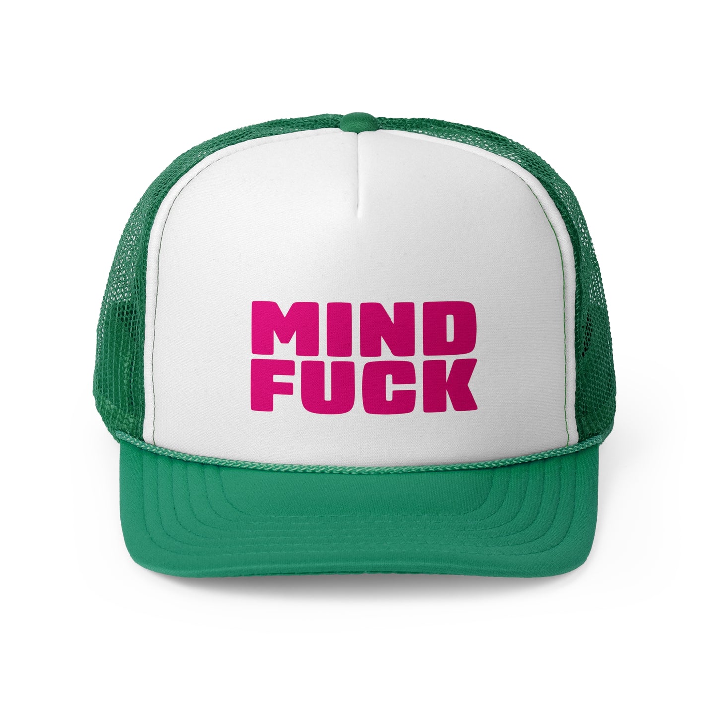 MINDFUCK Trucker Hat / Pink Logo