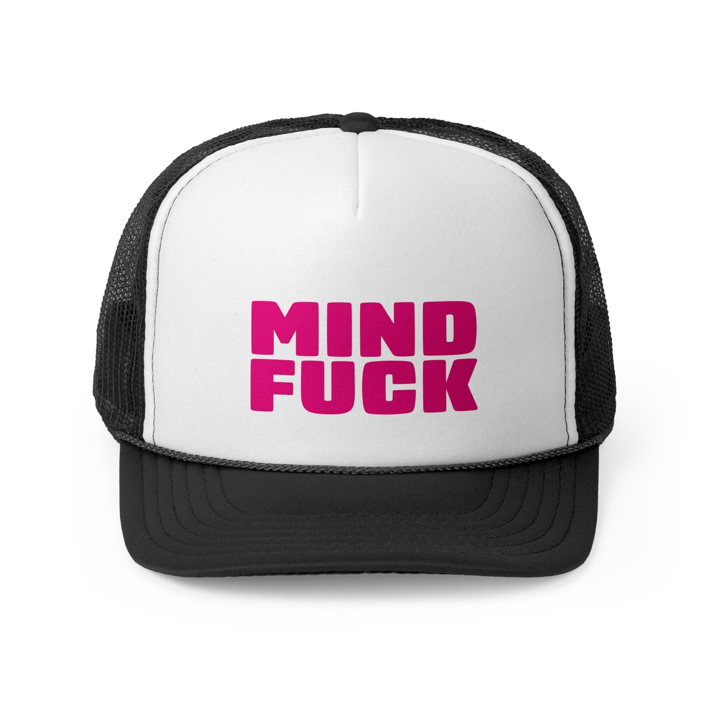 MINDFUCK Trucker Hat / Pink Logo