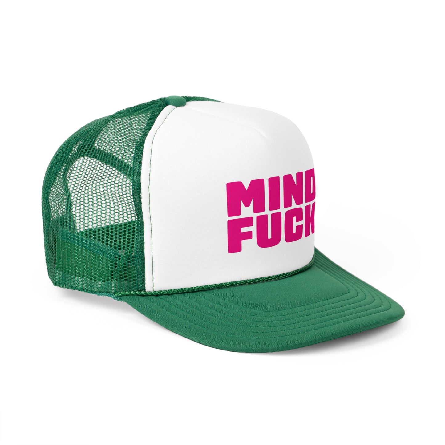 MINDFUCK Trucker Hat / Pink Logo