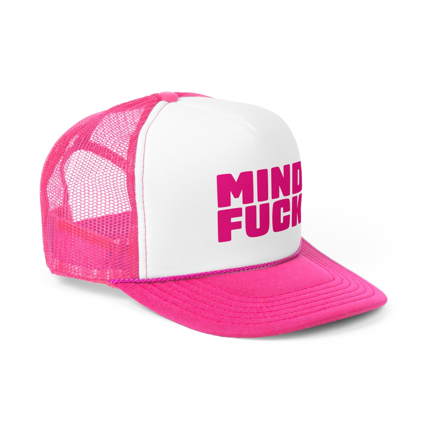 MINDFUCK Trucker Hat / Pink Logo