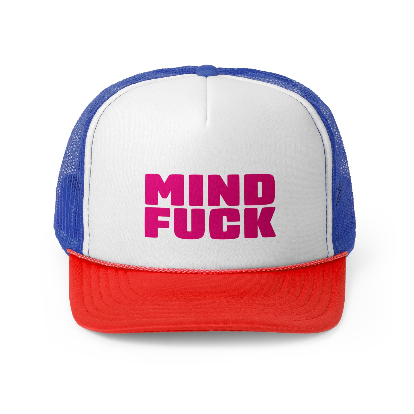 MINDFUCK Trucker Hat / Pink Logo