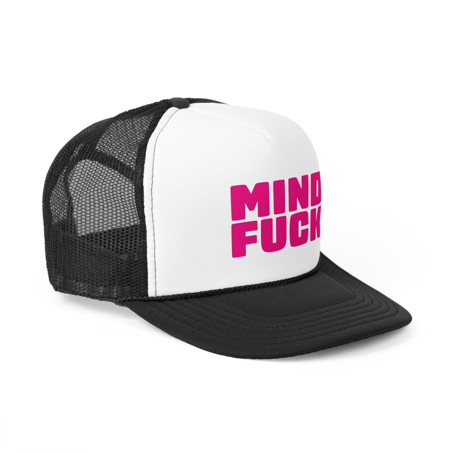 MINDFUCK Trucker Hat / Pink Logo