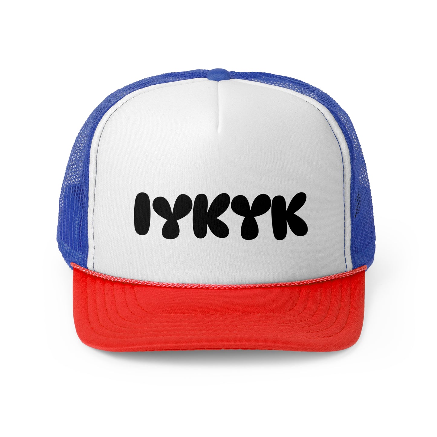 IYKYK Trucker Hat / Black Logo