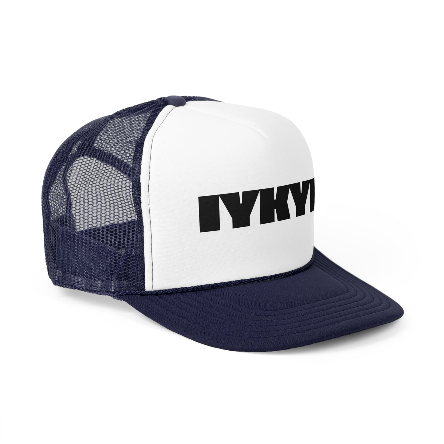IYKYK Trucker Hat / Black Logo