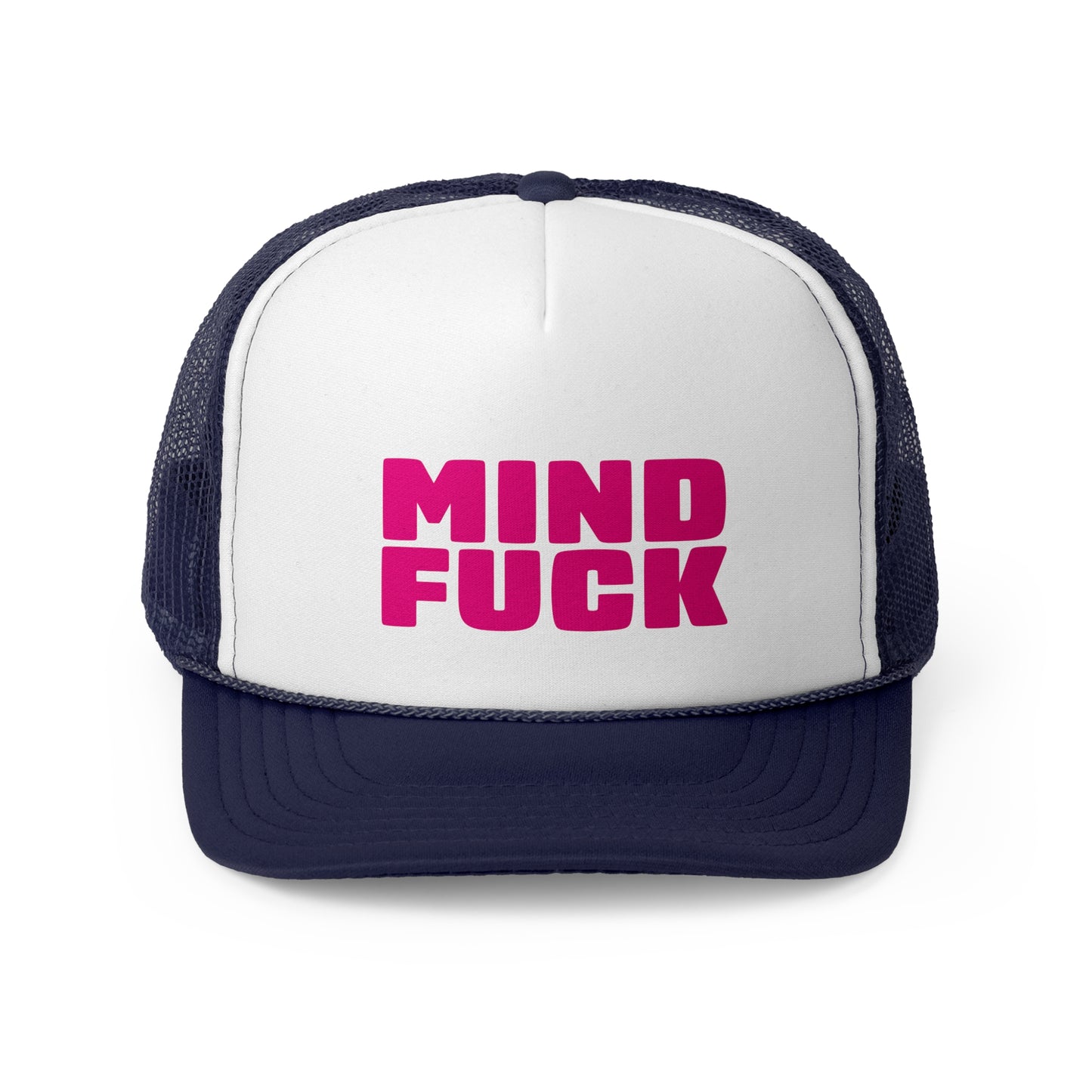 MINDFUCK Trucker Hat / Pink Logo